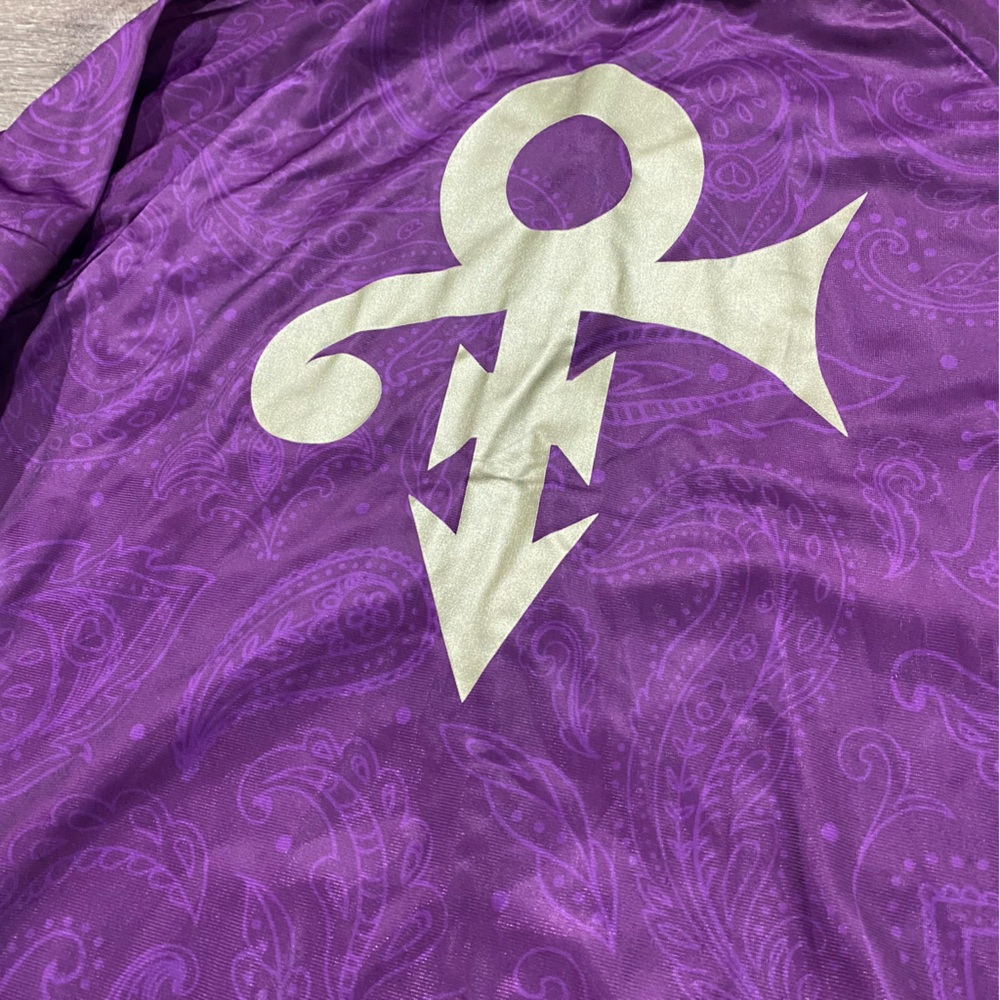 Minnesota Twins 2024 Prince Jacket Game Exclusive Giveaway Purple Size L - Picture 10 of 11